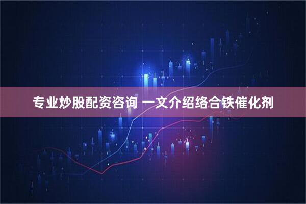 专业炒股配资咨询 一文介绍络合铁催化剂